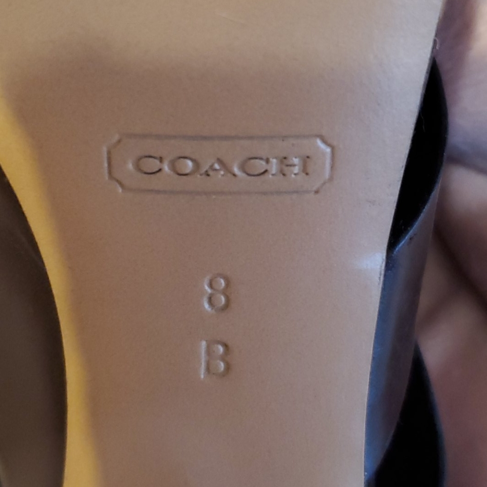Coach Brown Strappy Sandals - Picture 4 of 4